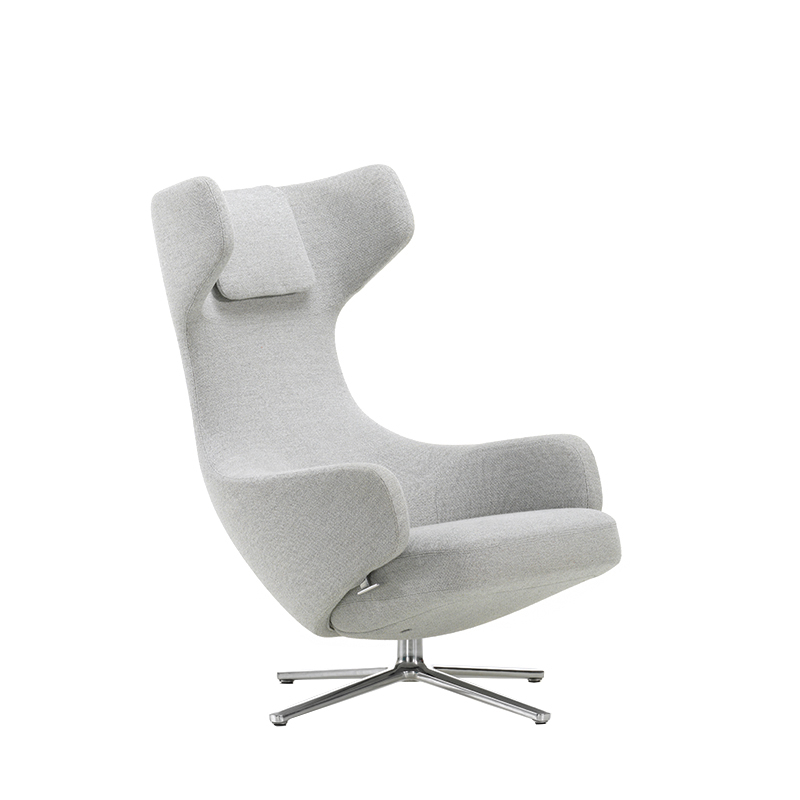 Fauteuil GRAND REPOS Dumet ginger/ gris VITRA