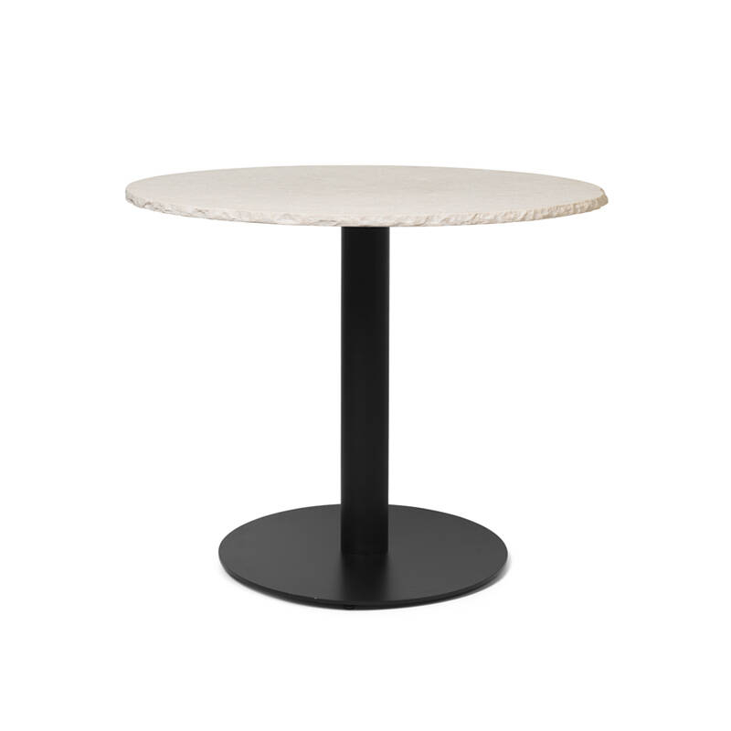 Table MINERAL DINING Blanc/ noir FERM LIVING