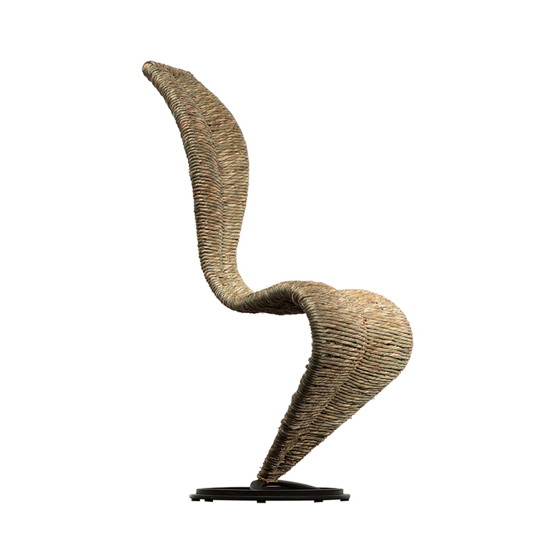 Chaise S-CHAIR paille CAPPELLINI