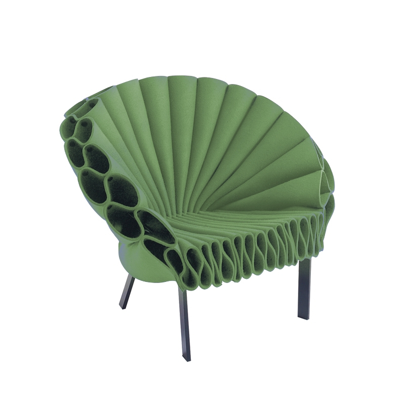 Fauteuil PEACOCK Vert CAPPELLINI
