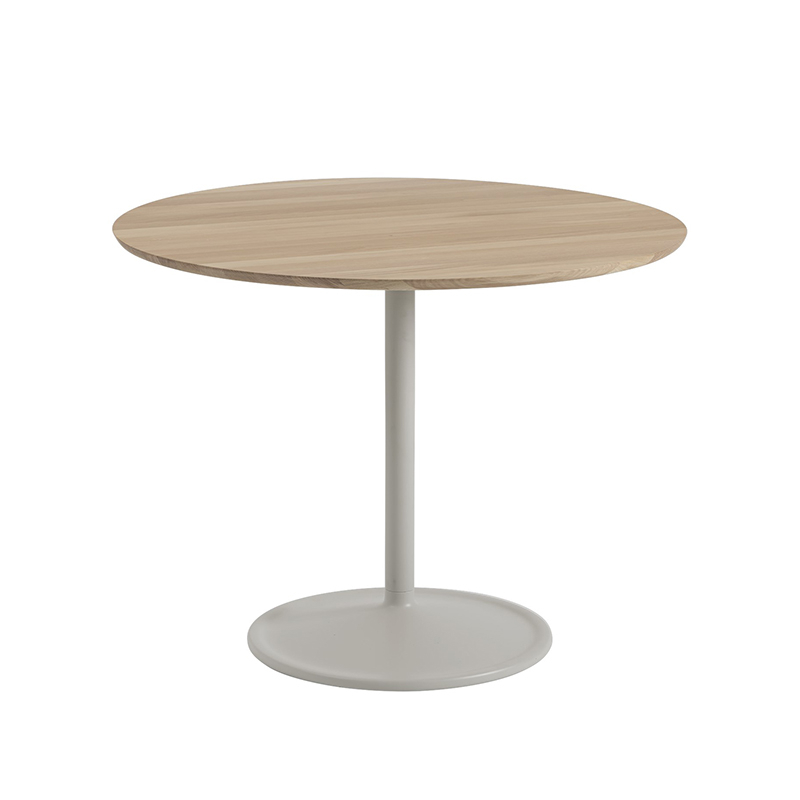 Table SOFT H 73 Chêne massif/ gris  MUUTO