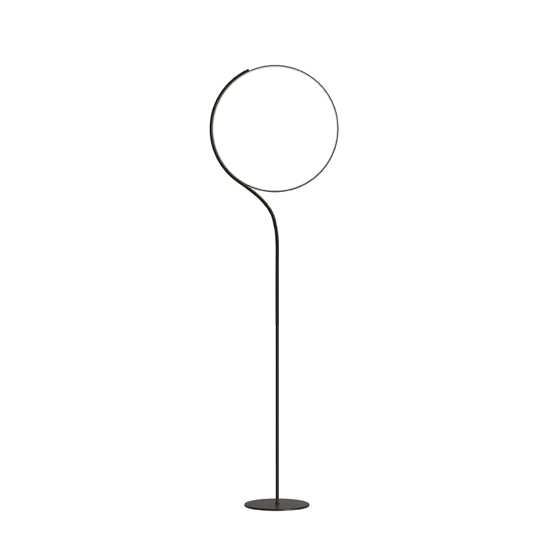 Lampadaire POISE Noir mat KDLN