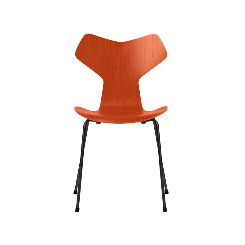 Chaise GRAND PRIX Orange paradise FRITZ HANSEN