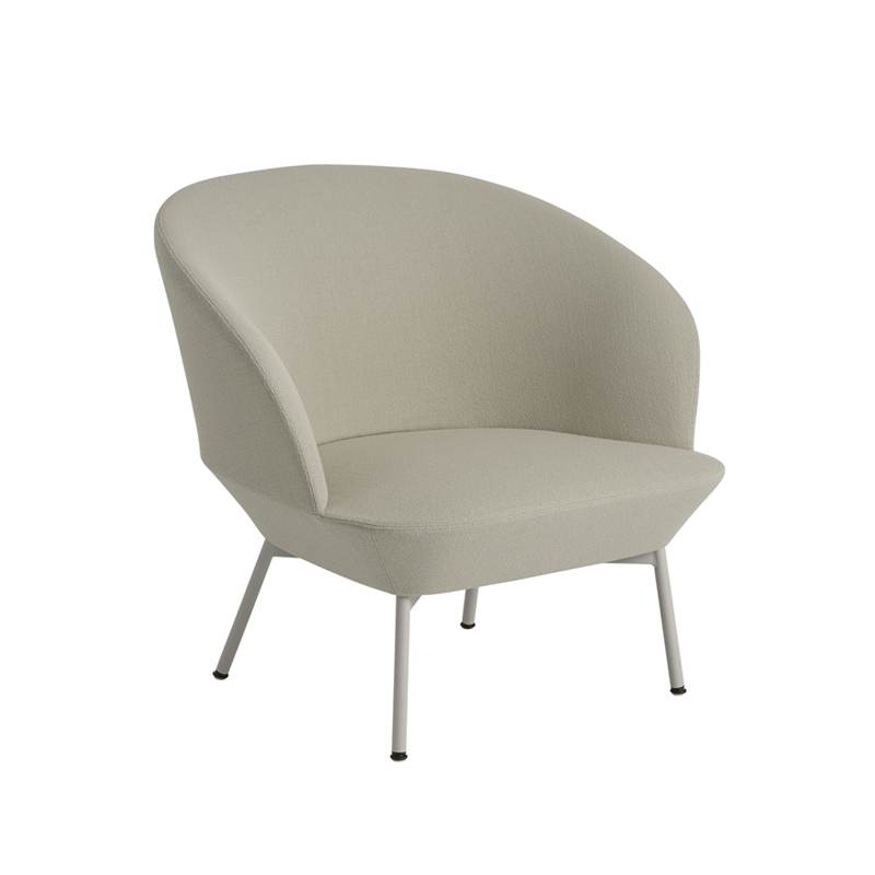 Fauteuil OSLO LOUNGE Vidar 146/ gris MUUTO