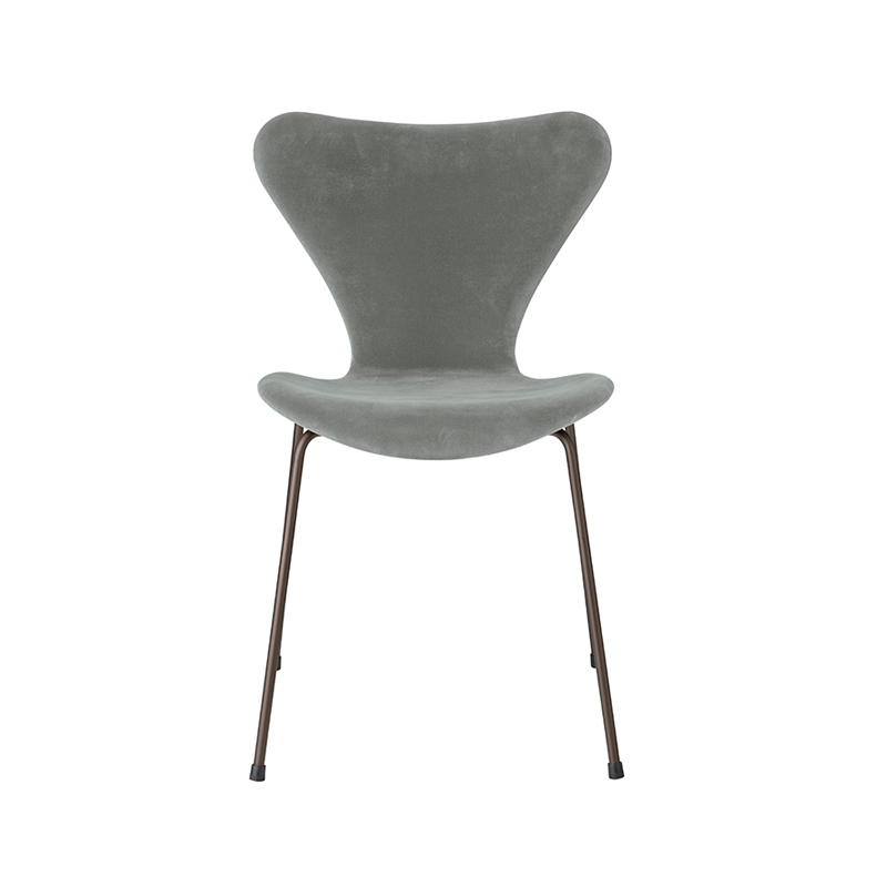 Chaise SERIE 7 VELVET EDITION Gris FRITZ HANSEN