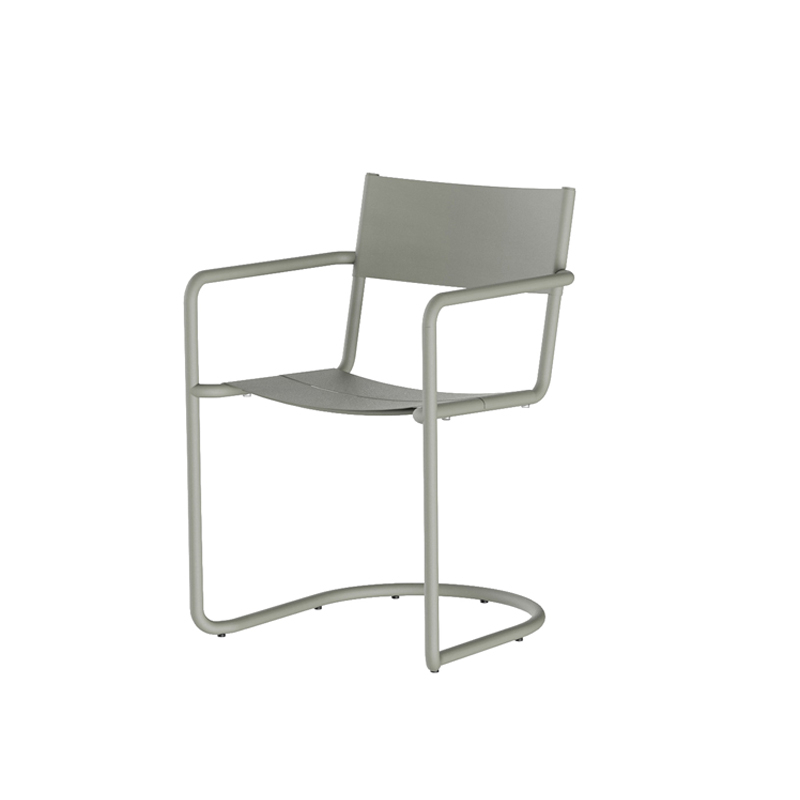 Chaise extérieur Petit fauteuil SINE Gris NINE