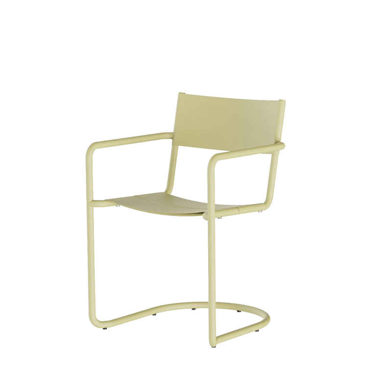 Chaise extérieur Petit fauteuil SINE Jaune NINE
