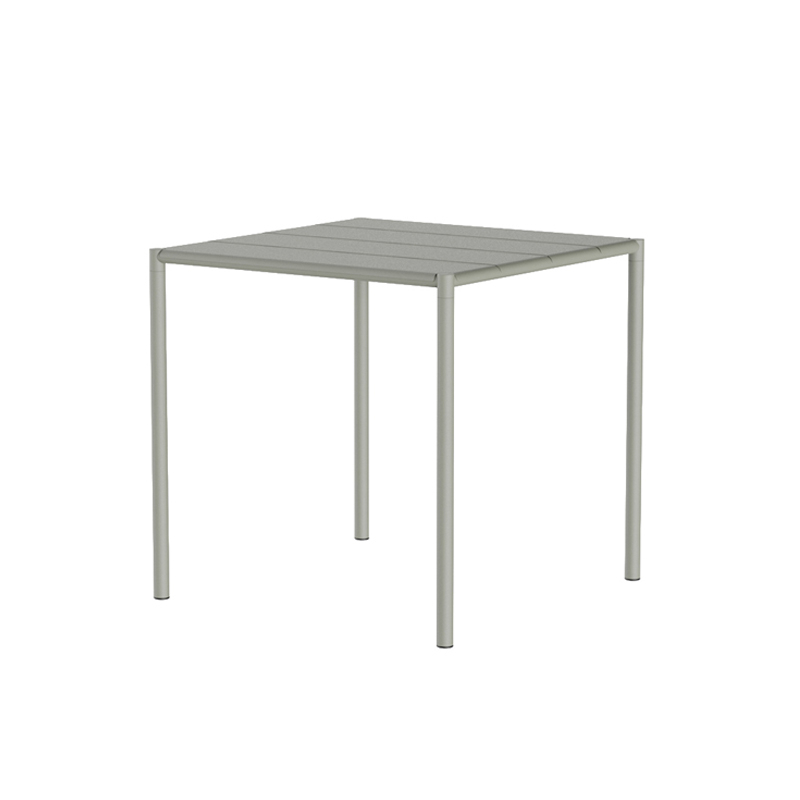 Table extérieur Table SINE 75,5x75,5 Gris NINE