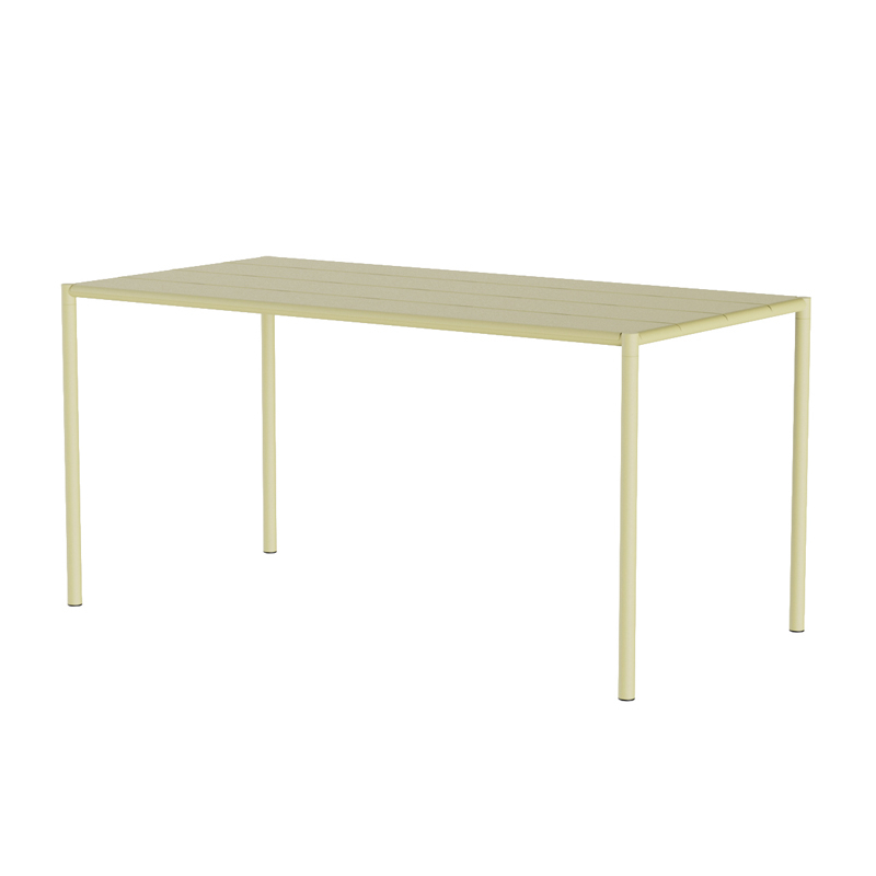 Table extérieur Table SINE 151x75,5 Jaune NINE
