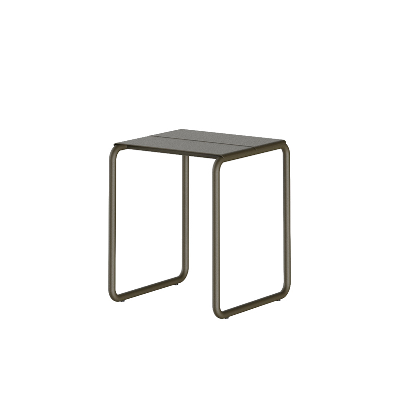 Tabouret extérieur Tabouret SINE Vert foncé NINE