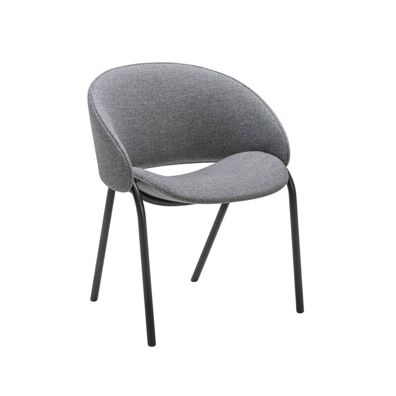 Chaise FOLIUM Agata 04/ pieds noirs WENDELBO