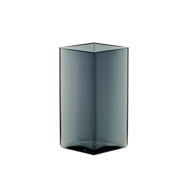 Vase Vase RUUTU L 11,5 x H 18 Gris IITTALA