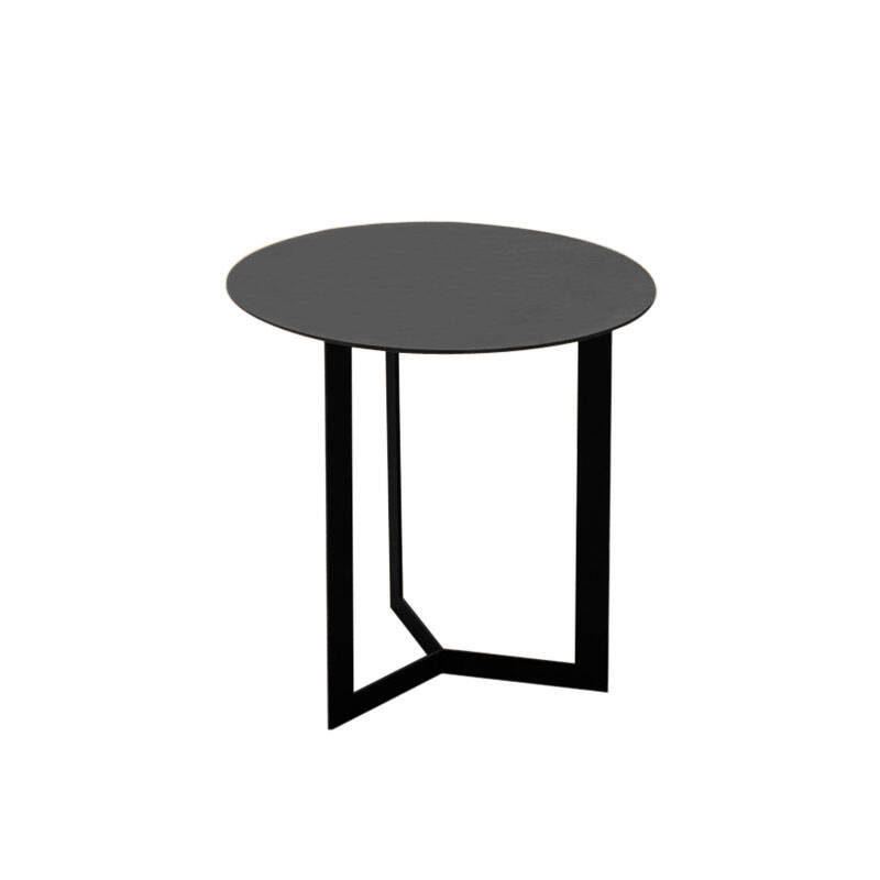Table d'appoint guéridon KABI H 50 Graphite TREKU