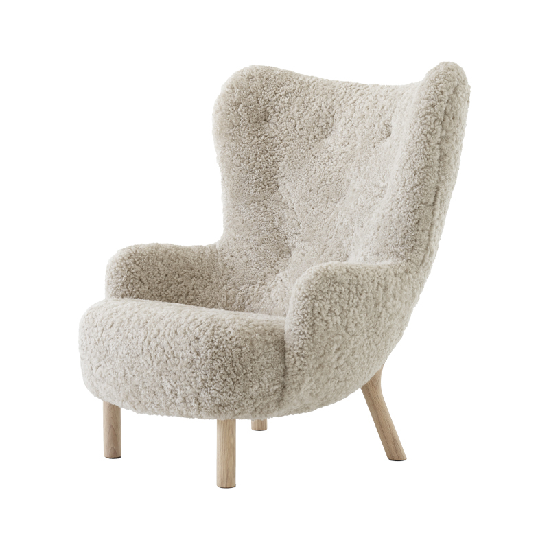 Fauteuil PETRA VB3 Sheepskin Moonlight AND TRADITION