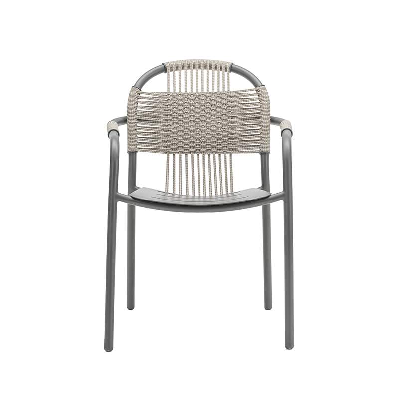 Chaise extérieur Chaise CLEO Gris fossile VINCENT SHEPPARD