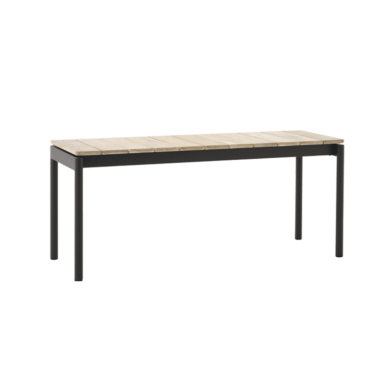 Banc extérieur Banc VILLE AV27 Noir AND TRADITION
