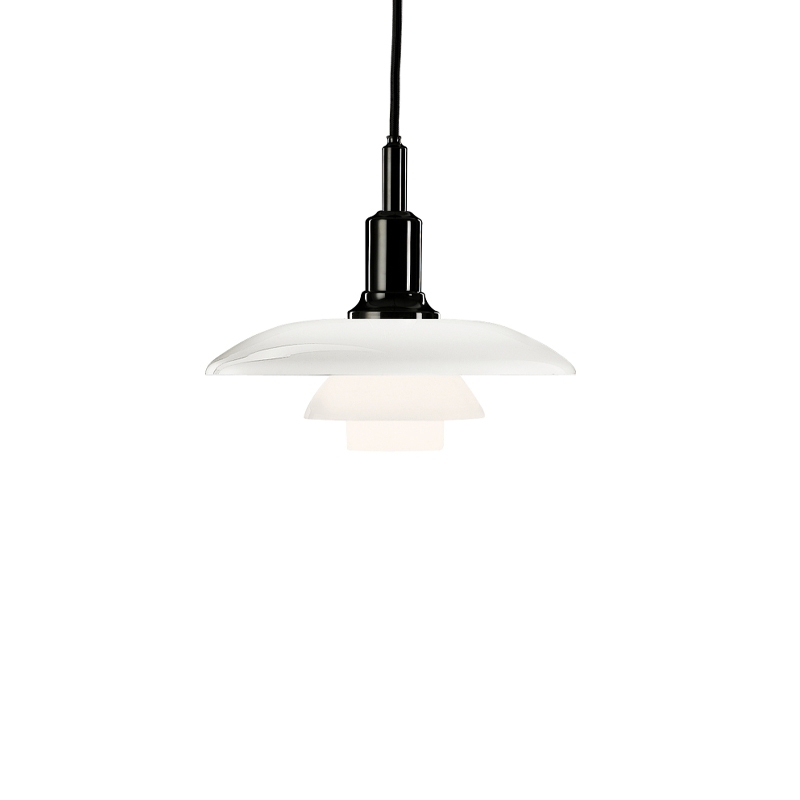 Suspension PH 3/2 Noir métallisé LOUIS POULSEN