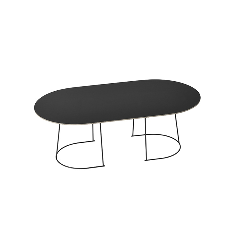 Table basse AIRY large Noir MUUTO