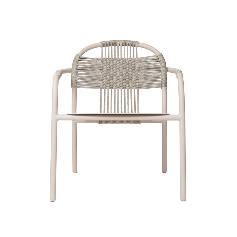 Fauteuil extérieur Fauteuil CLEO Blanc Dune VINCENT SHEPPARD