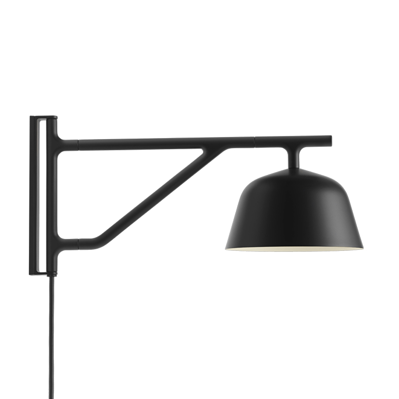 Applique AMBIT WALL Noir MUUTO