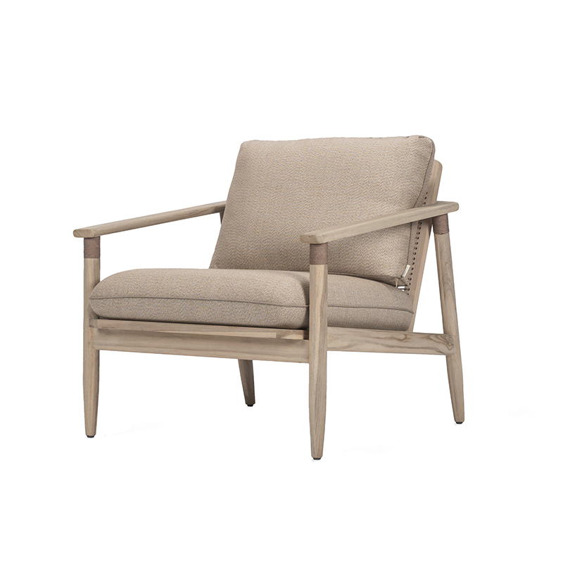 Fauteuil extérieur Fauteuil DAVID Savane Coconut  S2222 VINCENT SHEPPARD