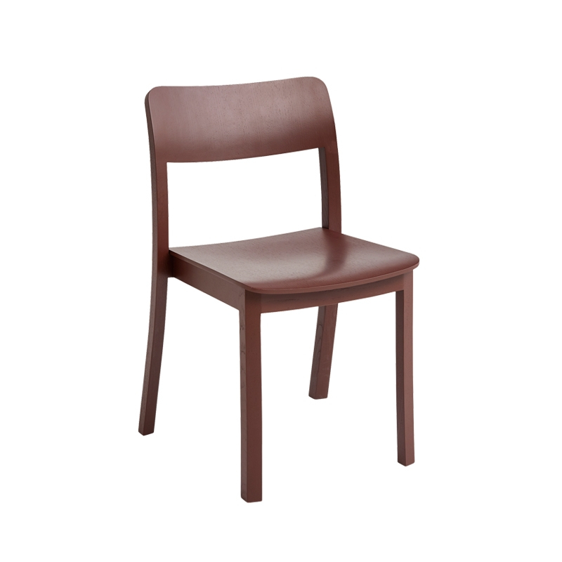 Chaise PASTIS Rouge foncé HAY