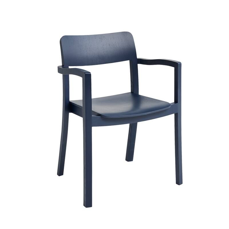 Chaise PASTIS avec accoudoirs Bleu HAY