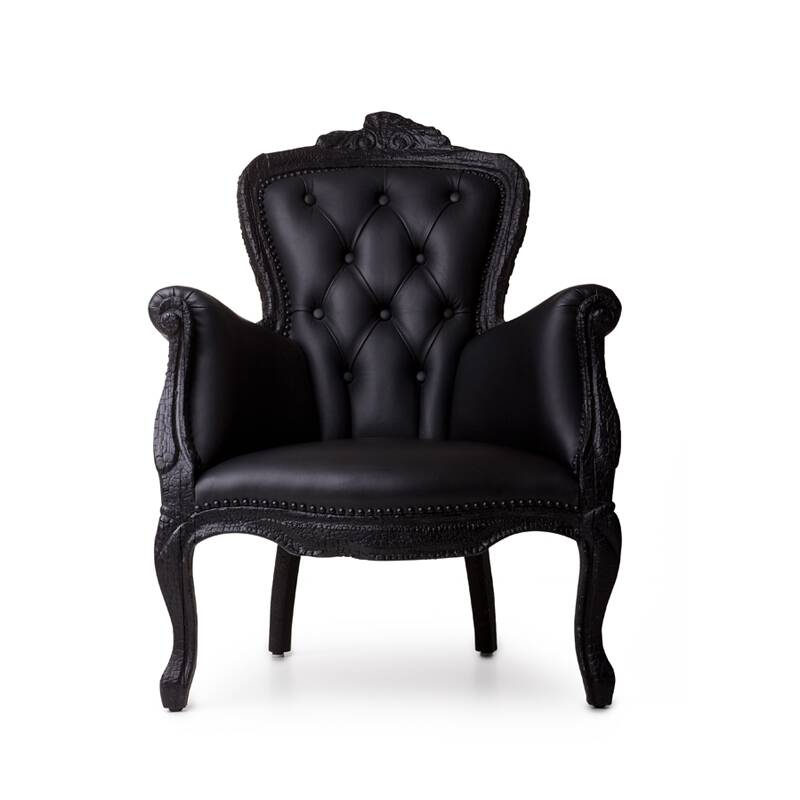 Fauteuil SMOKE CHAIR Noir MOOOI
