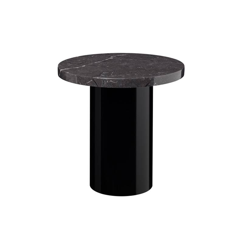 Table d'appoint guéridon CT09 ENOKI Ø 40 x H 40 Noir E15