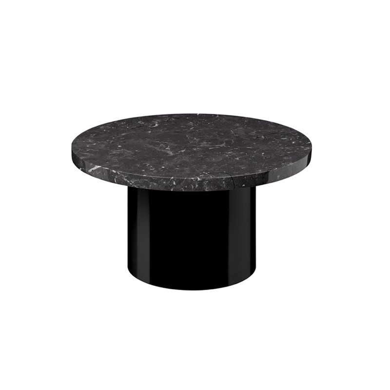 Table basse CT09 ENOKI Ø 55 x H 30 Noir E15