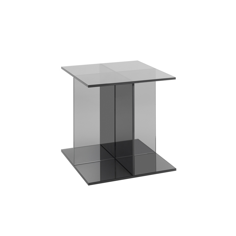 Table d'appoint guéridon CT08 VIER Gris E15