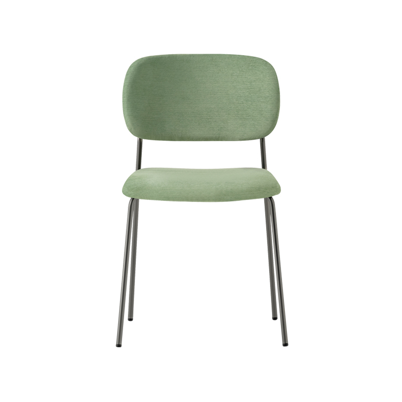Chaise JAZZ 3719 Lot de 2 Vert G183/ titanium PEDRALI