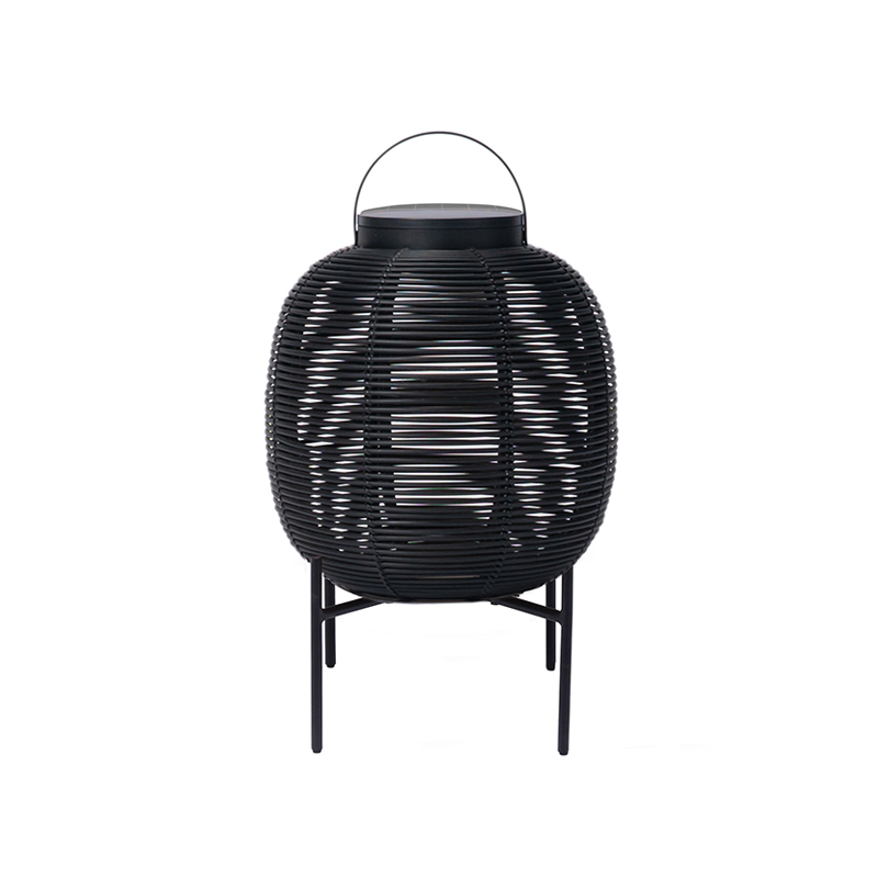 Luminaire extérieur Lanterne TIKA base acier 35x59 Noir VINCENT SHEPPARD
