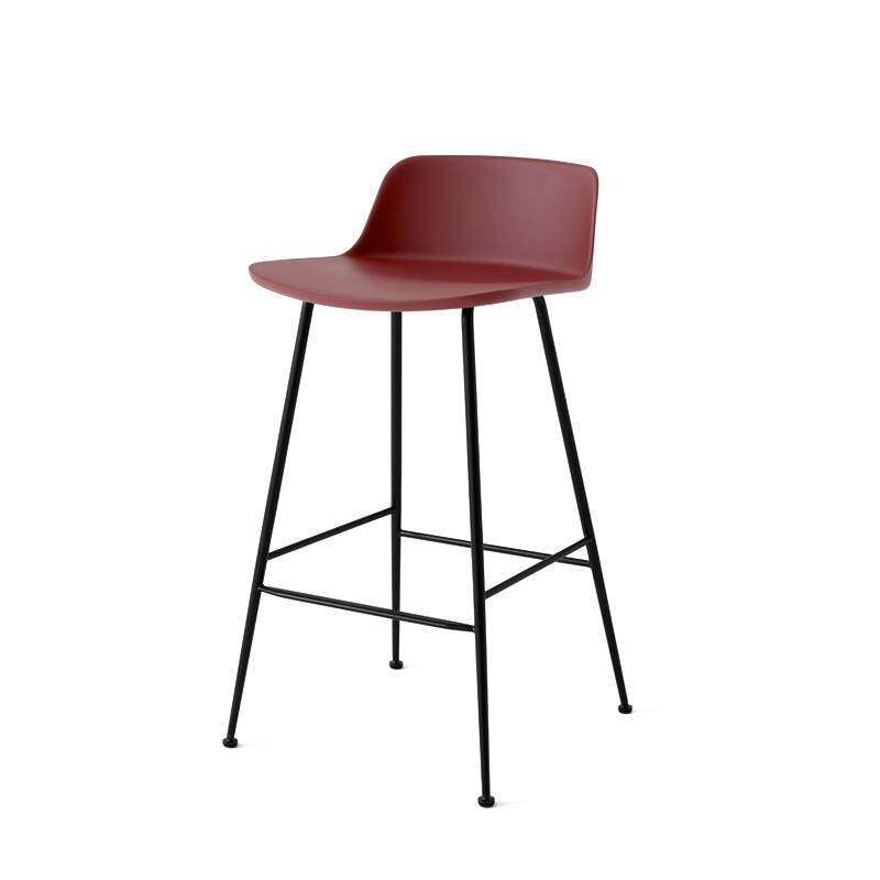 Tabouret haut RELY HW81 Marron rouge AND TRADITION