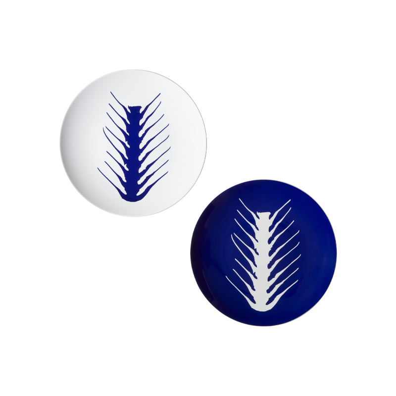 Assiette Set de 2 assiettes creuses Ø 33 LE MONDE DE CHARLOTTE PERRIAND CASSINA