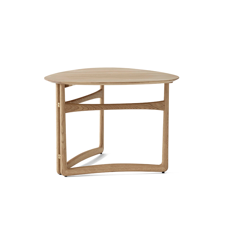 Table d'appoint guéridon DROP LEAF HM5 Chêne AND TRADITION