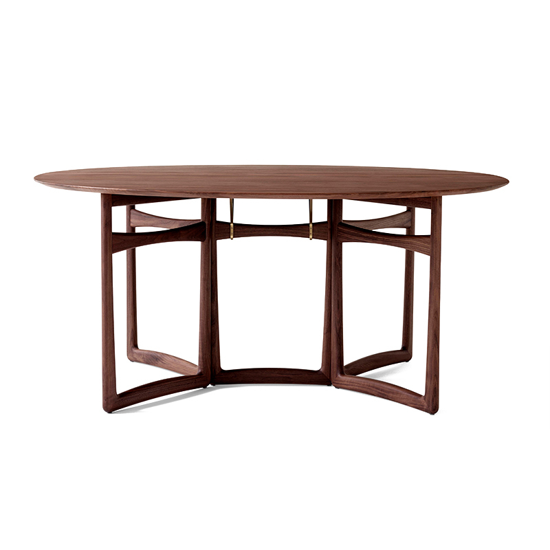 Table DROP LEAF DINING HM6 Noyer AND TRADITION