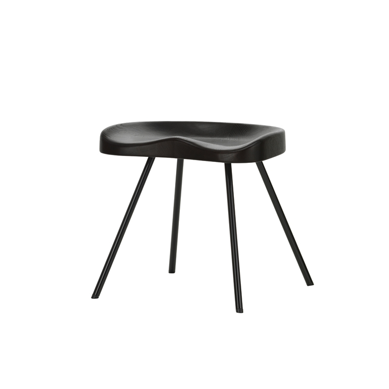 Tabouret TABOURET 307 Chêne foncé VITRA