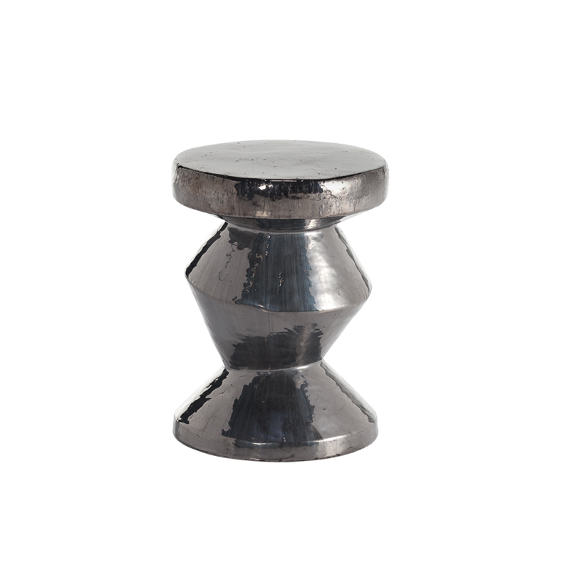 Table basse extérieur Guéridon INOUT 48 Gris anthracite GERVASONI