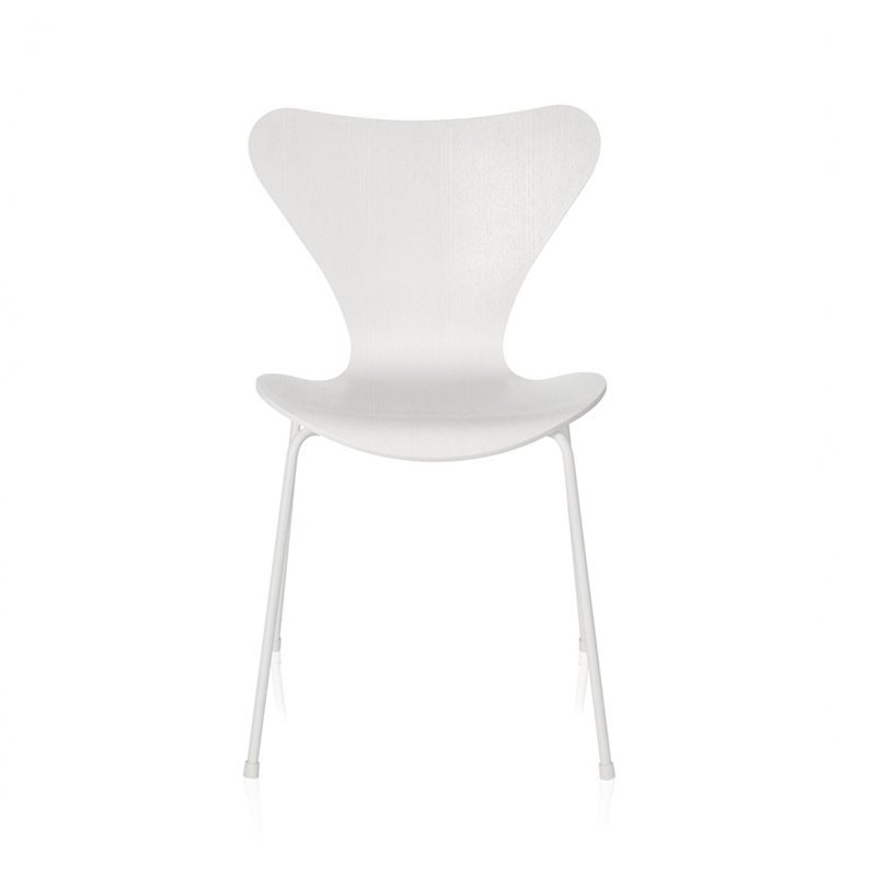 Chaise SERIE 7 Monochrome Blanc FRITZ HANSEN