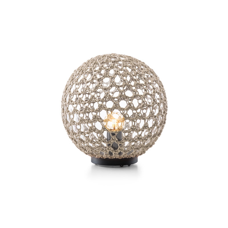 Lampe à poser MONSIEUR LEBONNET Ø 40 Lin TRIBU