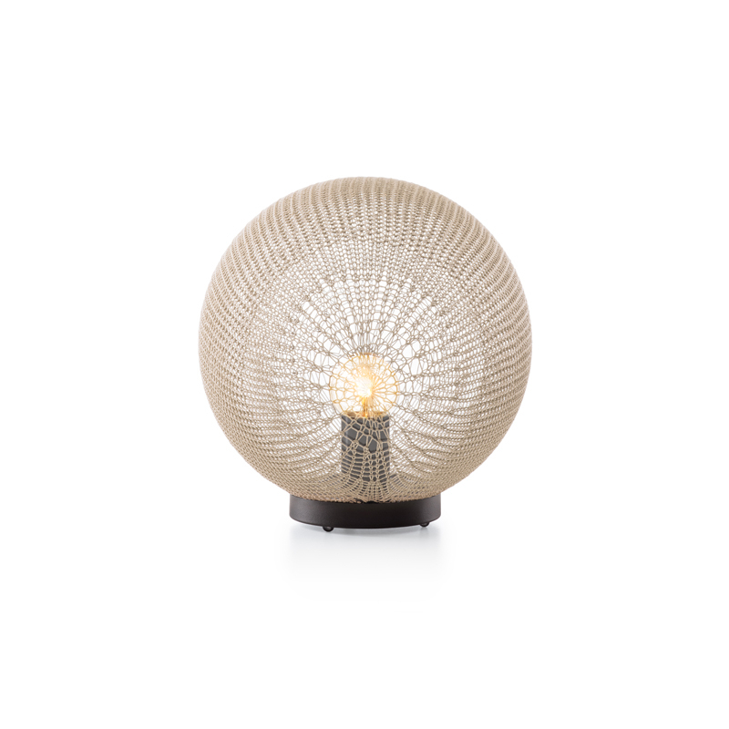 Lampe à poser MADAME LATOQUE Ø 40 Lin TRIBU