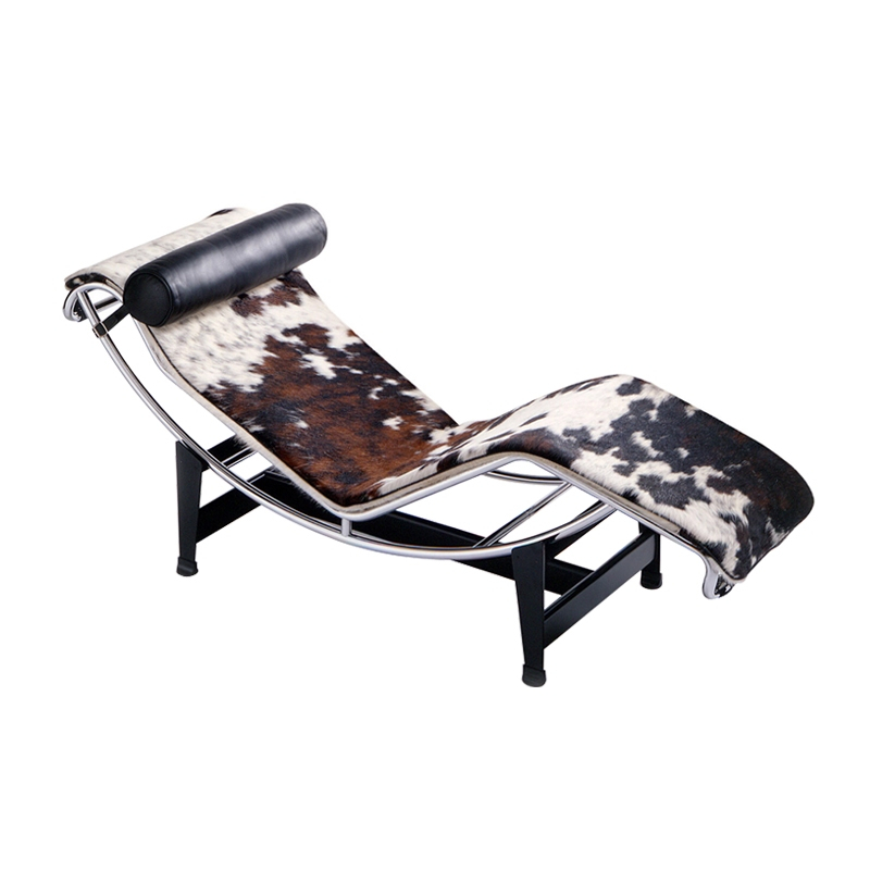 Fauteuil 4 Chaise Longue À Réglage Continu Durable Peau Tachetée CASSINA