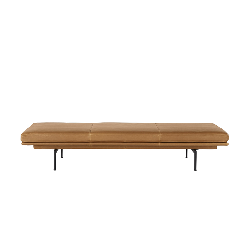 Canapé OUTLINE DAYBED Cognac MUUTO