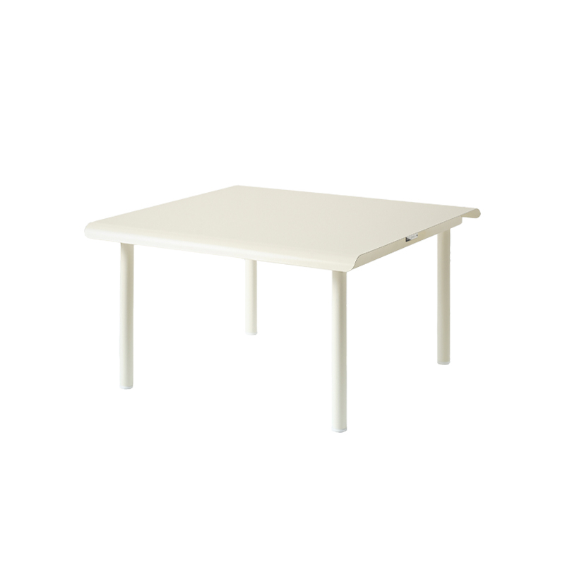 Table basse extérieur Table basse PATIO 75x75  Blanc perlé TOLIX