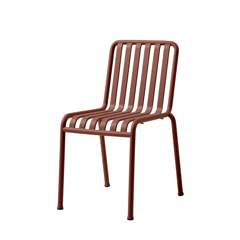 Chaise extérieur PALISSADE Rouge fer HAY