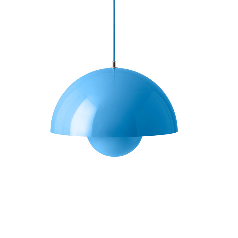 Suspension FLOWERPOT VP7 Bleu swim AND TRADITION