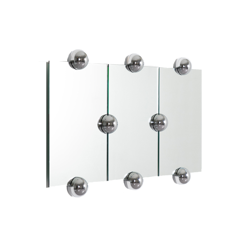 Miroir Miroir SPHERA CRYSTAL PALACE Argenté MOUSTACHE