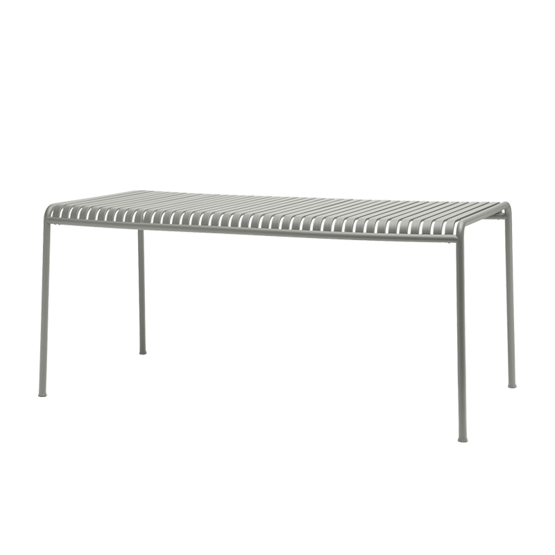 Table extérieur PALISSADE 170x90 Gris clair HAY