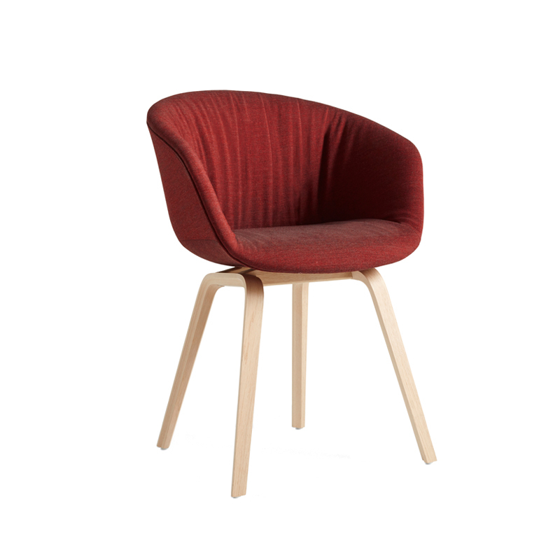 Chaise ABOUT A CHAIR AAC 23 SOFT Remix 662 HAY